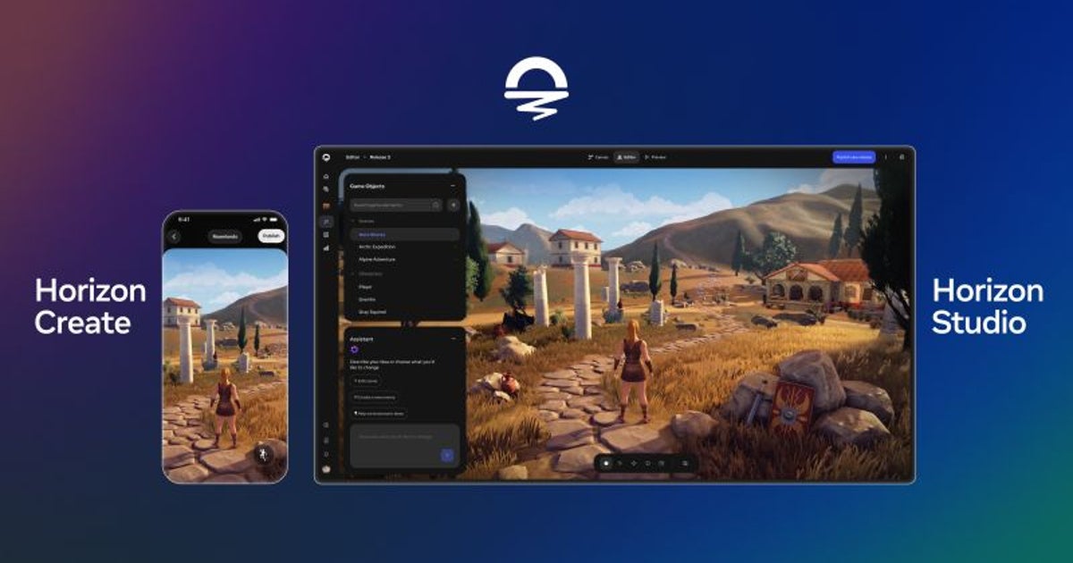 Meta、AIを活用したゲーム制作ツールと軽量なVRグラスを発表